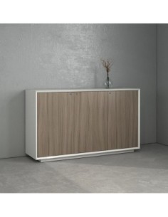 EDGE Series Chamfered Low Height 3 Door Cabinet 2