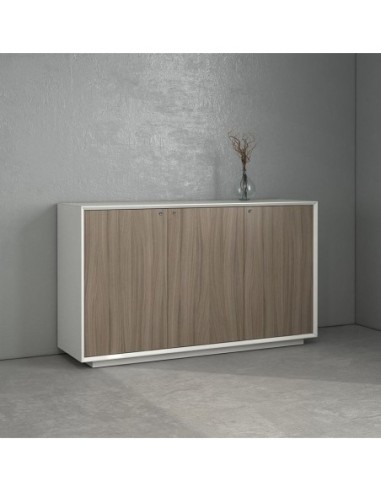EDGE Series Chamfered Low Height 3 Door Cabinet