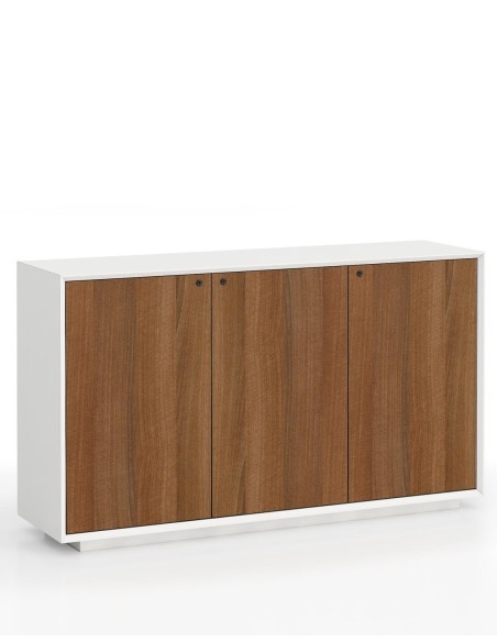 EDGE Series Chamfered Low Height 3 Door Cabinet