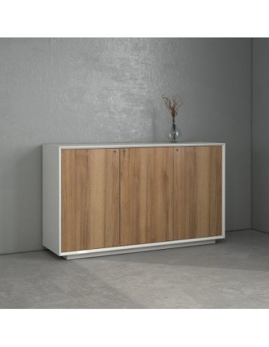 EDGE Series Chamfered Low Height 3 Door Cabinet