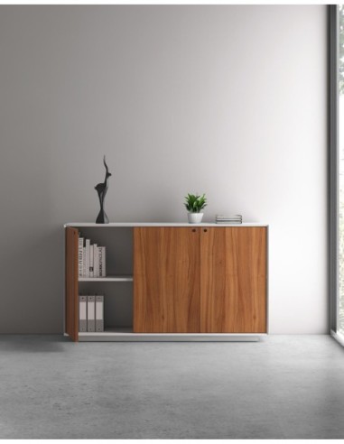 EDGE Series Chamfered Low Height 3 Door Cabinet