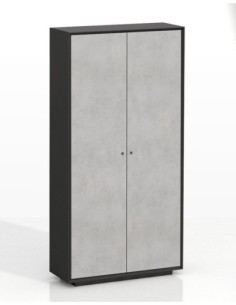 EDGE Series Chamfered Full Height Dark Grey Cabinet 2
