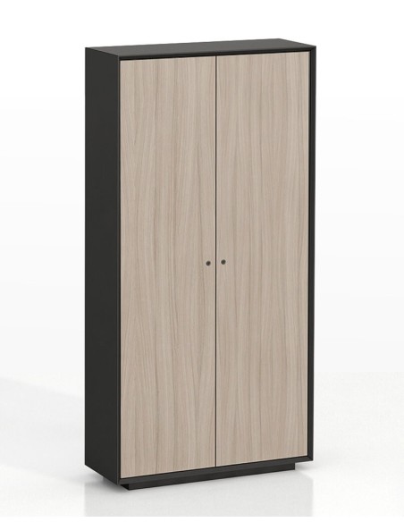 EDGE Series Chamfered Full Height Dark Grey Cabinet