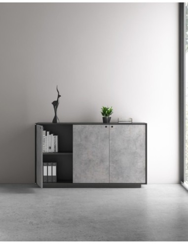 EDGE Series Chamfered Low Height 3 Door Dark...