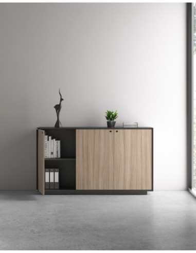 EDGE Series Chamfered Low Height 3 Door Dark...