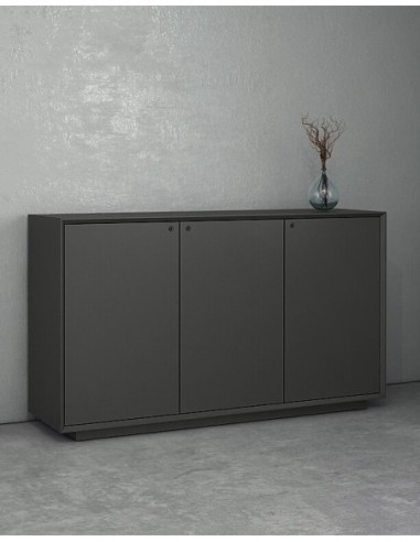 EDGE Series Chamfered Low Height 3 Door Dark...