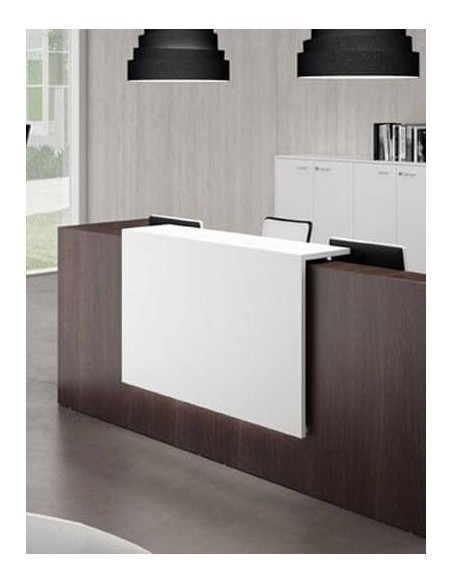 Venido Wooden Contemporary Reception Desk