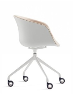 Frey Ivory Contemporary Designer Chair 2