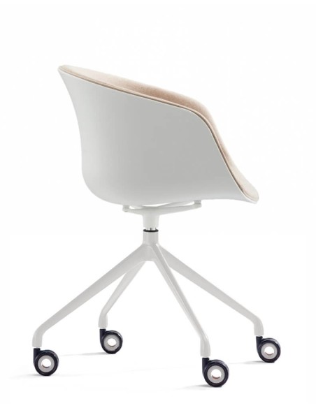 Frey Ivory Contemporary Designer Chair Frey Ivory Contemporary Designer Chair