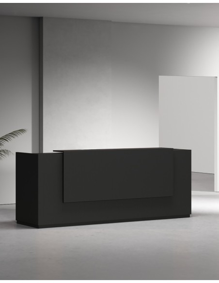 Venido Wooden Contemporary Reception Desk
