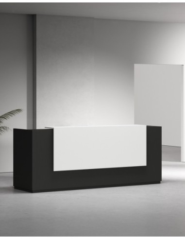 Venido Wooden Contemporary Reception Desk