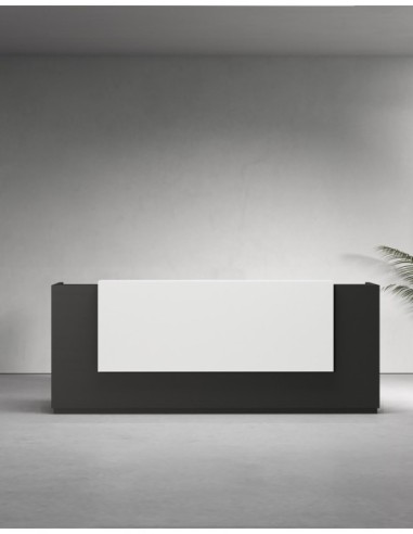 Venido Wooden Contemporary Reception Desk