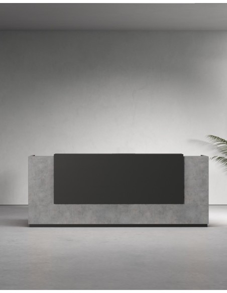 Venido Wooden Contemporary Reception Desk