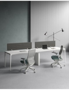 ARC Designer Series Cluster of 2x Single Line Workstation