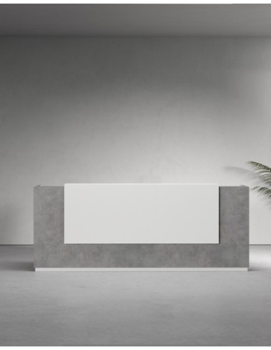 Venido Wooden Contemporary Reception Desk