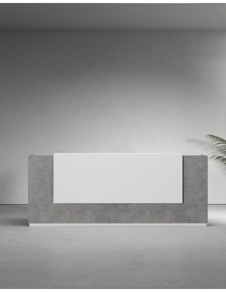 Venido Wooden Contemporary Reception Desk