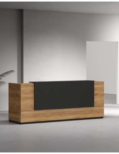Venido Wooden Contemporary Reception Desk