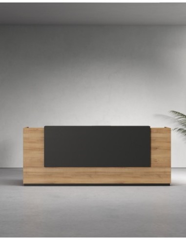 Venido Wooden Contemporary Reception Desk