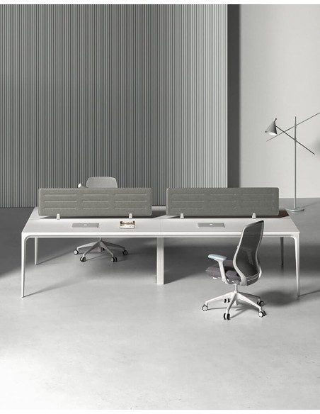 ARC Designer Series Cluster of 4 Workstation Desk