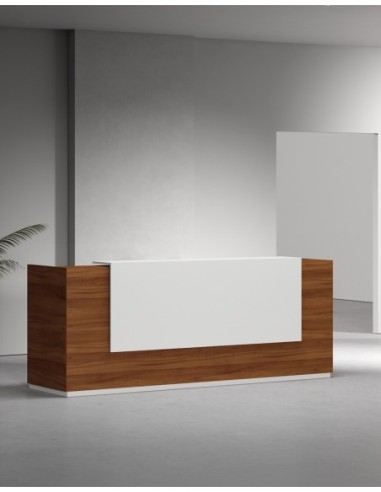 Venido Wooden Contemporary Reception Desk