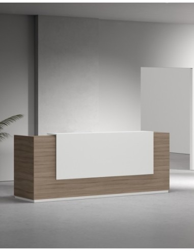 Venido Wooden Contemporary Reception Desk