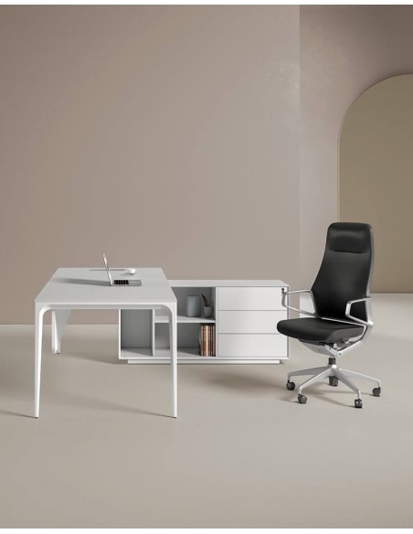 ARC Pro Designer Series L-Shape Executive Desk