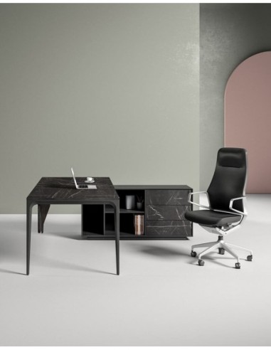 ARC Pro Designer Series L-Shape Executive Desk
