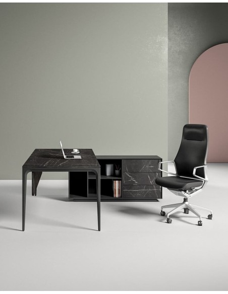 ARC Pro Designer Series L-Shape Executive Desk