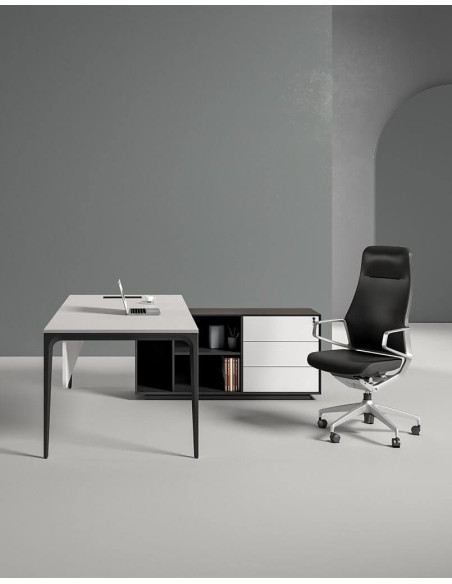 ARC Pro Designer Series L-Shape Executive Desk