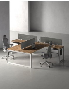 ACE Series T-Shape Cluster of 2x Workstation 2