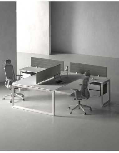 ACE Series T-Shape Cluster of 2x Workstation