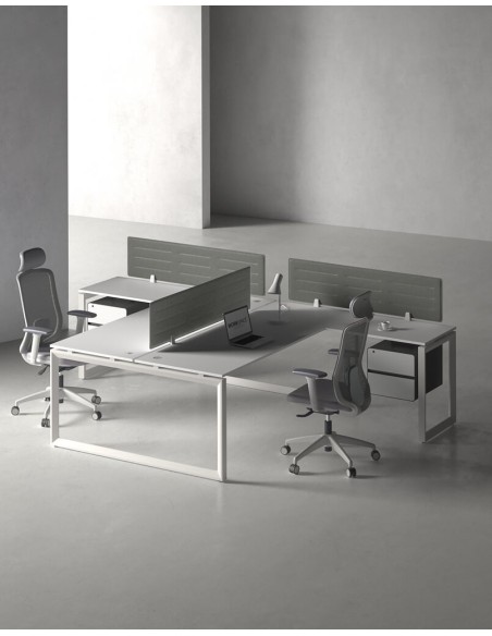 ACE Series T-Shape Cluster of 2x Workstation