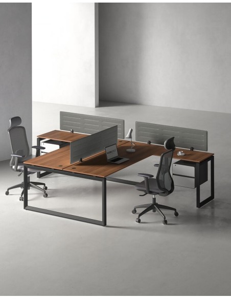 ACE Series T-Shape Cluster of 2x Workstation