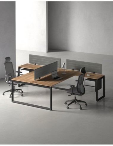 ACE Series T-Shape Cluster of 2x Workstation