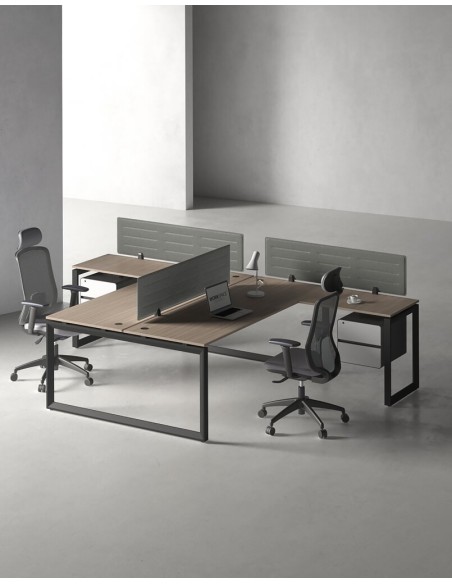 ACE Series T-Shape Cluster of 2x Workstation