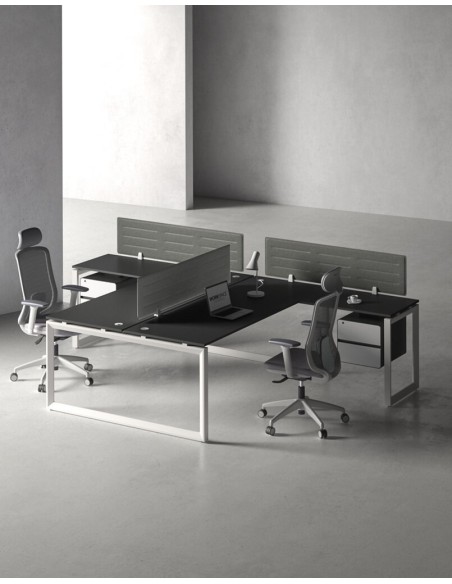 ACE Series T-Shape Cluster of 2x Workstation