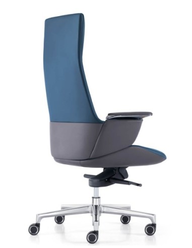 Indigo Genuine Leather Executive Chair