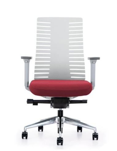 Sitka White Ergonomic Executive Chair | Workspace Saudi Arabia