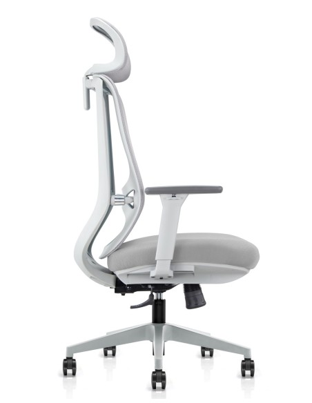 Beta Light Grey Ergonomic Chair