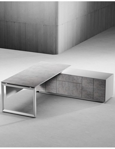 Manhattan L-Shape Executive Desk