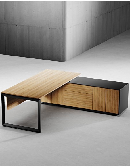 Manhattan L-Shape Executive Desk