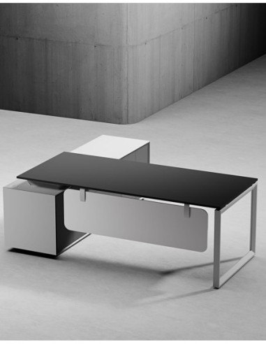 Manhattan L-Shape Executive Desk