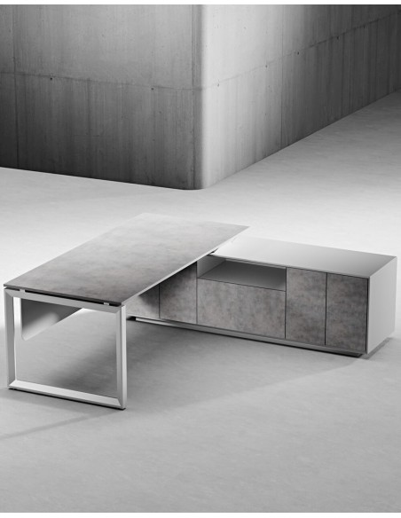 Manhattan L-Shape Executive Desk