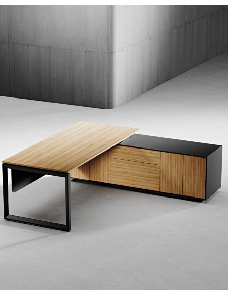 Manhattan L-Shape Executive Desk