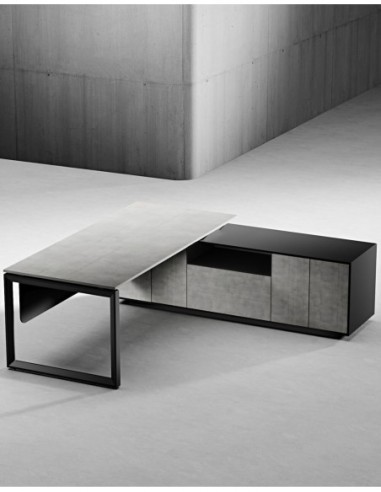 Manhattan L-Shape Executive Desk