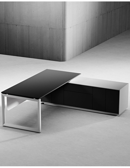 Manhattan L-Shape Executive Desk