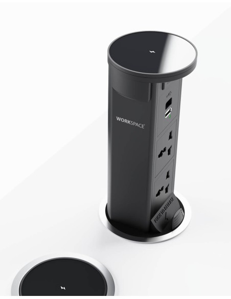Pilar Surface Pop-up Power and USB Outlet Module