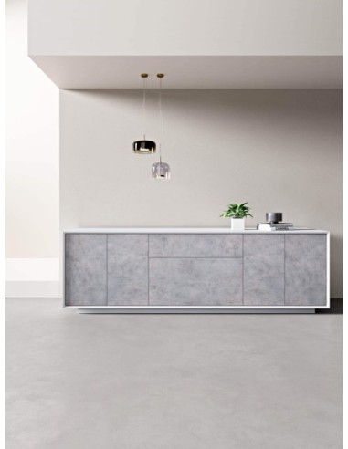 EDGE Metropolitan White Sideboard Cabinet