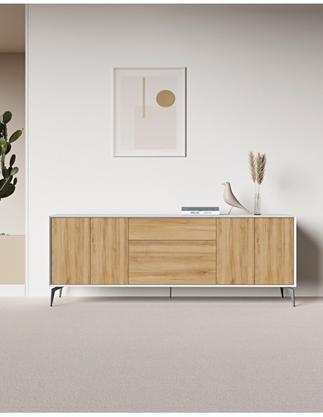 EDGE Metropolitan White Sideboard Cabinet