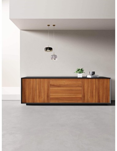 EDGE Metropolitan Black Sideboard Cabinet